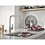 Grohe QuickFix Keukenkraan Start U-uitloop (Supersteel RVS look) | BAUHAUS