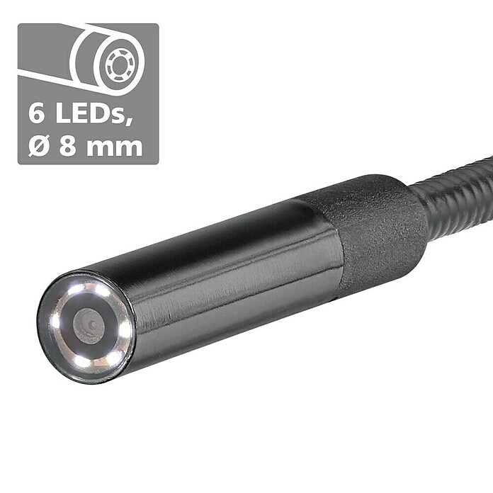Laserliner Endoskopkamera Videopocket (6 LEDs, Länge Schwanenhals: 1 m) | BAUHAUS