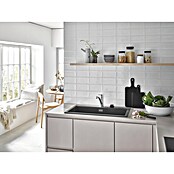 Grohe QuickFix Keukenkraan Start (Afvoer armatuur: 227 mm, Supersteel RVS look, Zwenkbereik: 140 °) | BAUHAUS