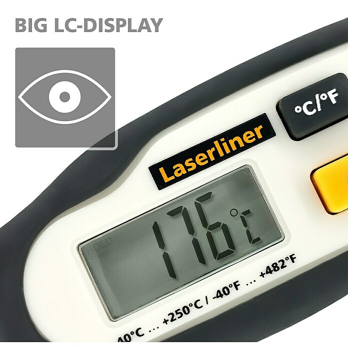Laserliner Thermometer ThermoTester (Meetbereik temperatuur: -40 °C - 250 °C) | BAUHAUS