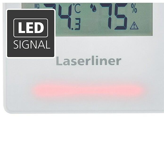 Laserliner Feuchtigkeitsmessgerät Climahome-Check Plus (Mit Batterien) | BAUHAUS