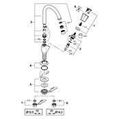 Grohe Costa Fonteinkraan (Glanzend) | BAUHAUS