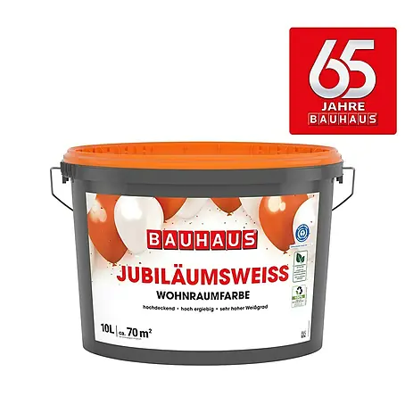 BAUHAUS  Wandfarbe Jubiläumsweiß