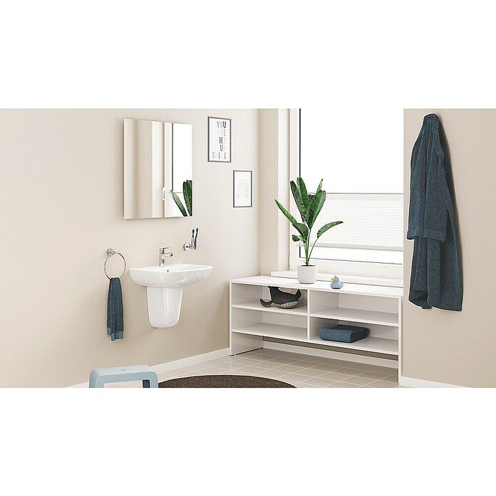 Grohe QuickFix Slavina za umivaonik Start Edge  (Sjaj) | BAUHAUS