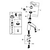 Grohe Eurodisc Cosmopolitan Waschtischarmatur M-Size (Chrom, Glänzend, Ohne Zugstange) | BAUHAUS