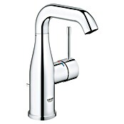 Grohe Essence New Wastafelkraan M-Size Chroom (Met trekstang, Chroom, Glanzend)