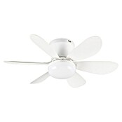 Trio Lighting Ventilador de techo Lund (Blanco, 53 cm, 12 W, Blanco cálido) | BAUHAUS