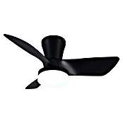 Trio Lighting Ventilador de techo Randers (Negro, 76 cm, 20 W, Blanco cálido) | BAUHAUS
