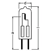 Osram Halostar Halogeenlamp Oven (10 W, G4, Warm wit, Totaal aantal stuks: 1 st.) | BAUHAUS