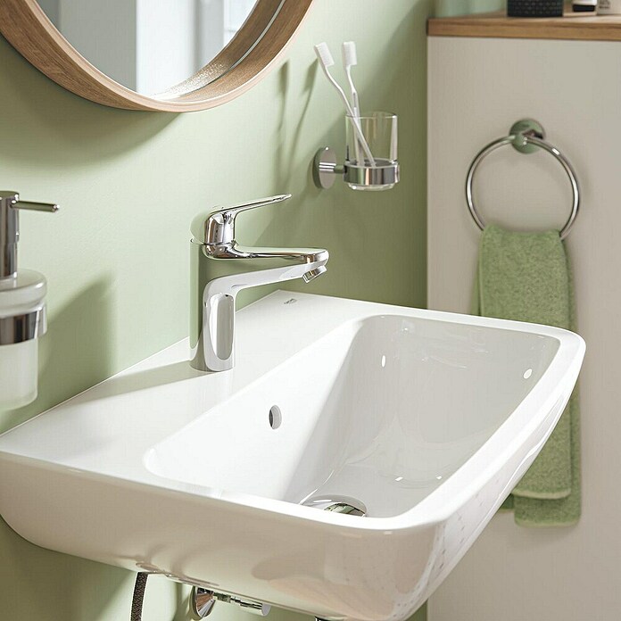 Grohe Swift Wastafelkraan M-Size (Chroom, Glanzend) | BAUHAUS
