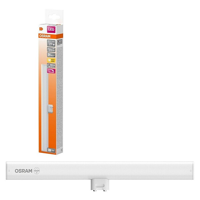 Osram Led-buis LEDinestra 30 cm (Lengte: 30 cm, Warm wit, 3 W, 275 lm, S14d) | BAUHAUS