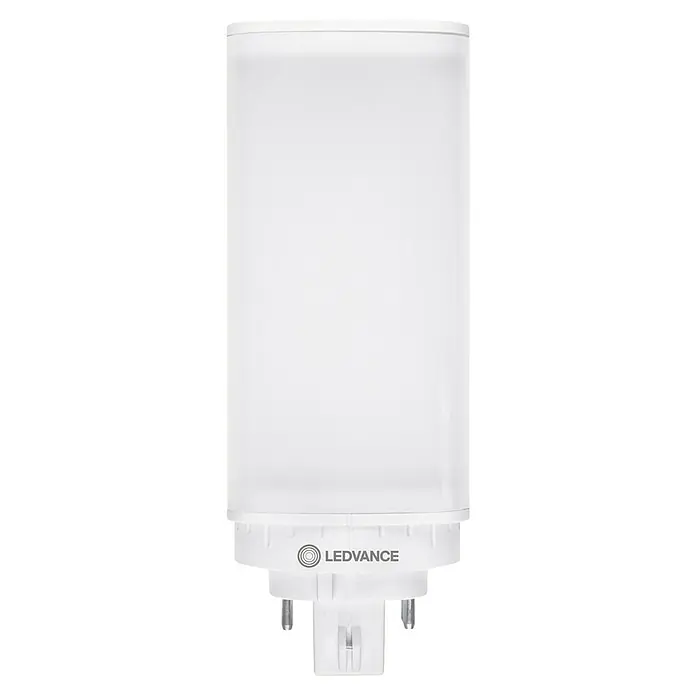 LED-Lampen-Set Dulux - Nicht Dimmbar - Weiße, rechteckige, mattierte LEDVANCE LED-Lampe mit G24q 4-Pin-Sockel.