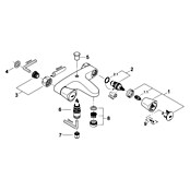Grohe Costa Badkraan S (Chroom, Glanzend) | BAUHAUS