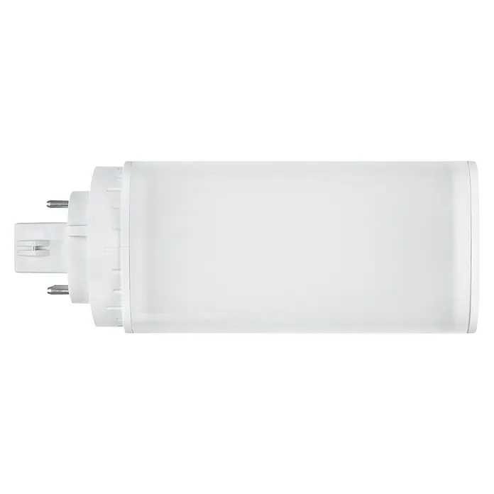 LED-Lampen-Set Dulux - Nicht Dimmbar - Weiße rechteckige Stecksockellampe mit zwei Pins.