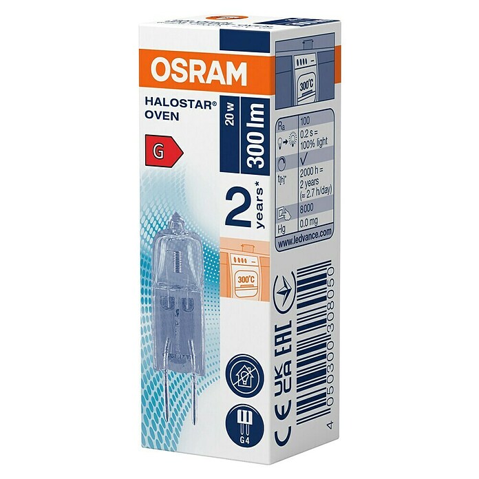 Osram Halostar Halogenlampe (20 W, G4) | BAUHAUS