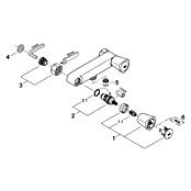 Grohe Costa Thermostatische watermengkraan S (Chroom) | BAUHAUS
