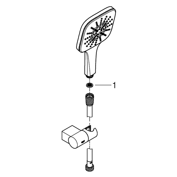 Grohe Doucheset 130 SmartActive Cube (Chroom) | BAUHAUS