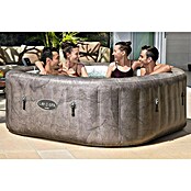 Bestway Lay-Z-Spa Opblaasbare jacuzzi Rome Smart AirJet 6 (180 x 180 x 71 cm, 840 l, Marmerlook) | BAUHAUS