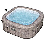Bestway Lay-Z-Spa Opblaasbare jacuzzi Rome Smart AirJet 6 (180 x 180 x 71 cm, 840 l, Marmerlook) | BAUHAUS