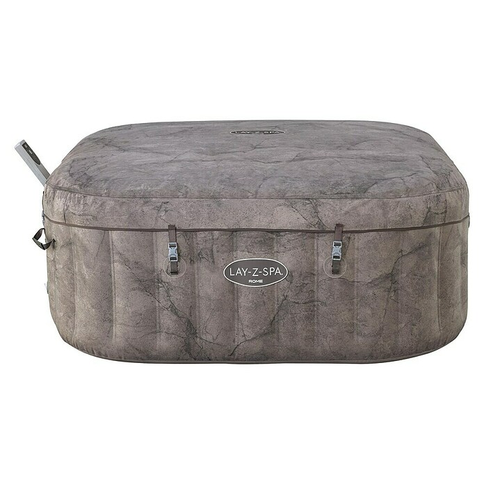 Bestway Lay-Z-Spa Opblaasbare jacuzzi Rome Smart AirJet 6 (180 x 180 x 71 cm, 840 l, Marmerlook) | BAUHAUS