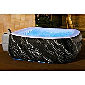 Bestway Lay-Z-Spa Opblaasbare jacuzzi Hollywood Luxe AirJet 6 (Zwart, 908 l) | BAUHAUS