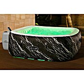 Bestway Lay-Z-Spa Opblaasbare jacuzzi Hollywood Luxe AirJet 6 (Zwart, 908 l) | BAUHAUS