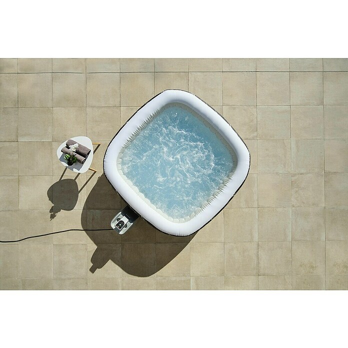 Bestway Lay-Z-Spa Opblaasbare jacuzzi Hollywood Luxe AirJet 6 (Zwart, 908 l) | BAUHAUS