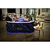 Bestway Lay-Z-Spa Opblaasbare jacuzzi Hollywood Luxe AirJet 6 (Zwart, 908 l) | BAUHAUS
