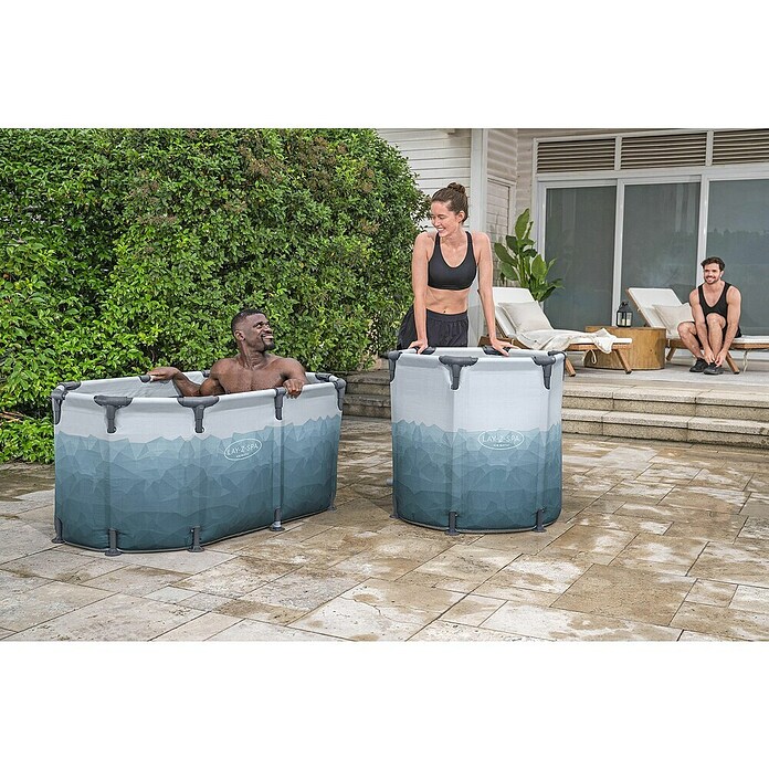 Bestway Lay-Z-Spa IJsbad Glacial Dippod rond 90 (253 l, Ø x h: 90 x 80 cm) | BAUHAUS