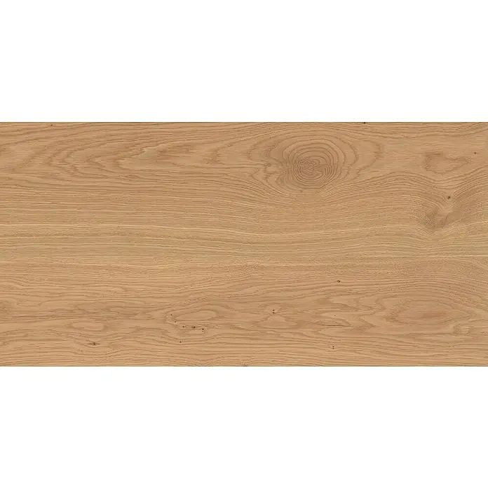 Panel de pared Barideck madera - 9 ud., 78 x 39 cm - Textura de madera en marrón claro con vetas distintivas y un nudo, ideal para muebles o suelos.