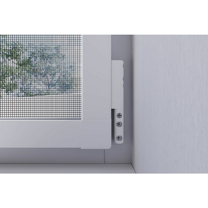 Hamstra Inzethor telescopisch (Wit, Hoogteverstelling: 90 cm - 140 cm, Breedteverstelling: 60 cm - 100 cm) | BAUHAUS