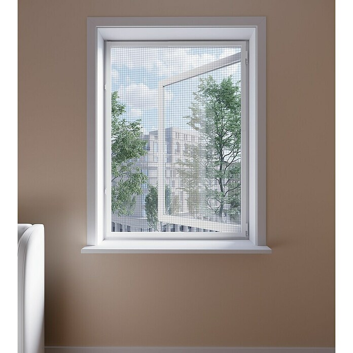 Hamstra Inzethor telescopisch (Wit, Hoogteverstelling: 90 cm - 140 cm, Breedteverstelling: 60 cm - 100 cm) | BAUHAUS