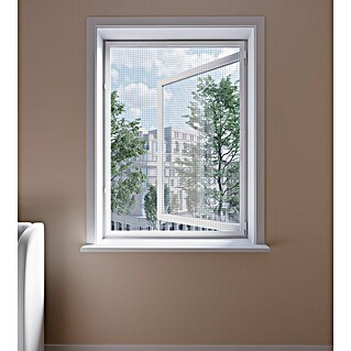 Hamstra Inzethor telescopisch (Wit, Hoogteverstelling: 90 cm - 140 cm, Breedteverstelling: 60 cm - 100 cm)