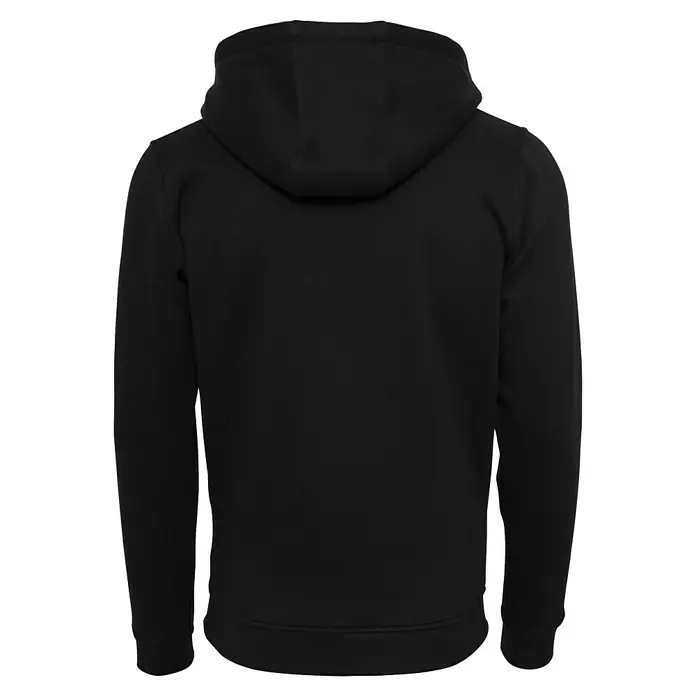 BYB Sweatjacke - Schwarz, XL - Schwarzer Hoodie von hinten. Ideal für entspannte Tage. Bequemes Material und lockere Passform sorgen für hohen Tragekomfort.