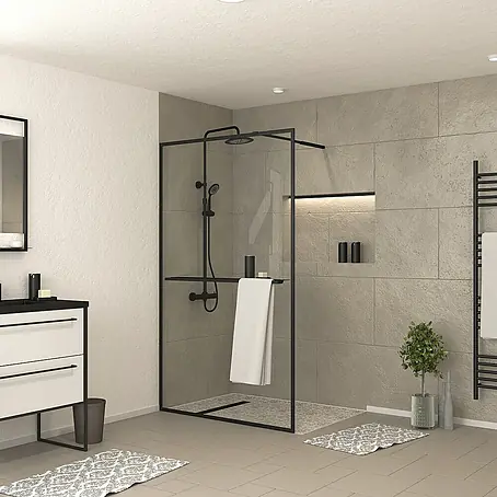 Aurlane  Duschwand Dark Edge