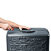 4rain Wandtank Slim (Gesamt Fassungsvermögen: 1 400 l, Steingrau, Kunststoff) | BAUHAUS