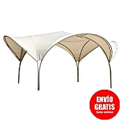 Pérgola estándar Atriz (An x Pr: 5,3 x 5,3 m, Color del armazón: Plateado, Acero) | BAUHAUS