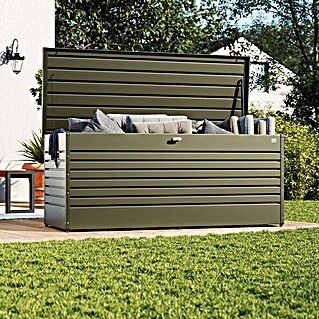 Biohort Gartenbox 200 (L x B x H: 79 x 201 x 83 cm, Stahl, Bronze-Metallic)
