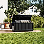 Keter Baúl para jardín Kentwood (L x An x Al: 128 x 53,6 x 59 cm, Plástico, Gris) | BAUHAUS