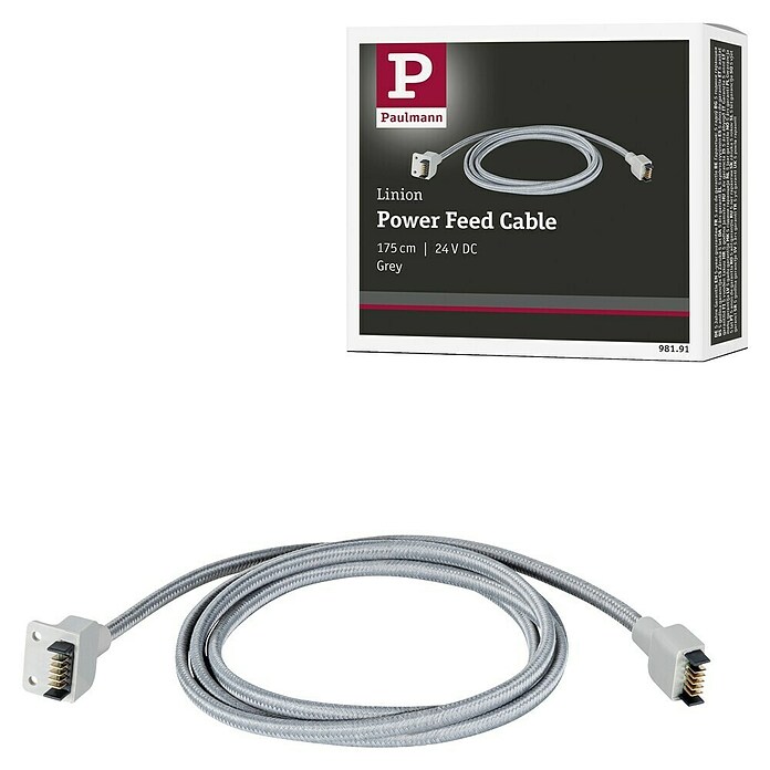 Paulmann Linion Einspeisekabel (175 cm, Grau) | BAUHAUS