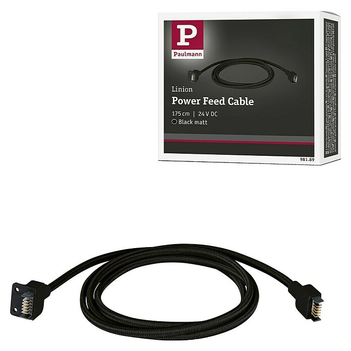 Paulmann Linion Einspeisekabel (175 cm, Schwarz) | BAUHAUS