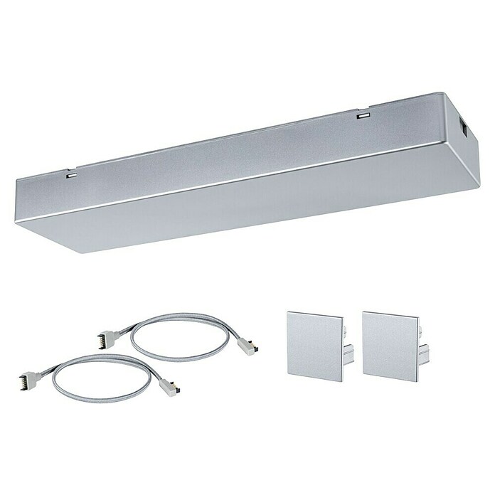 Paulmann Linion Stromeinspeisung Power Box (L x B x H: 10 x 36,5 x 4 cm, Chrom matt, Nicht Dimmbar, 120 W) | BAUHAUS