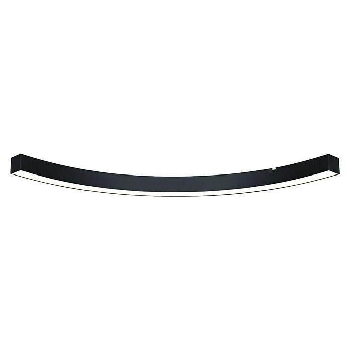 Paulmann Linion Lichtkanal Kurve (Warmweiß, Signalschwarz, L x B x H: 53,5 x 4 x 4 cm) | BAUHAUS