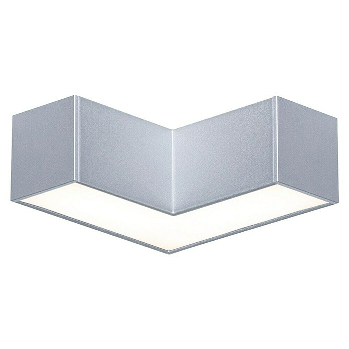 Paulmann Linion Lichtkanal Ecke (Warmweiß, Chrom matt, L x B x H: 10 x 10 x 4 cm) | BAUHAUS