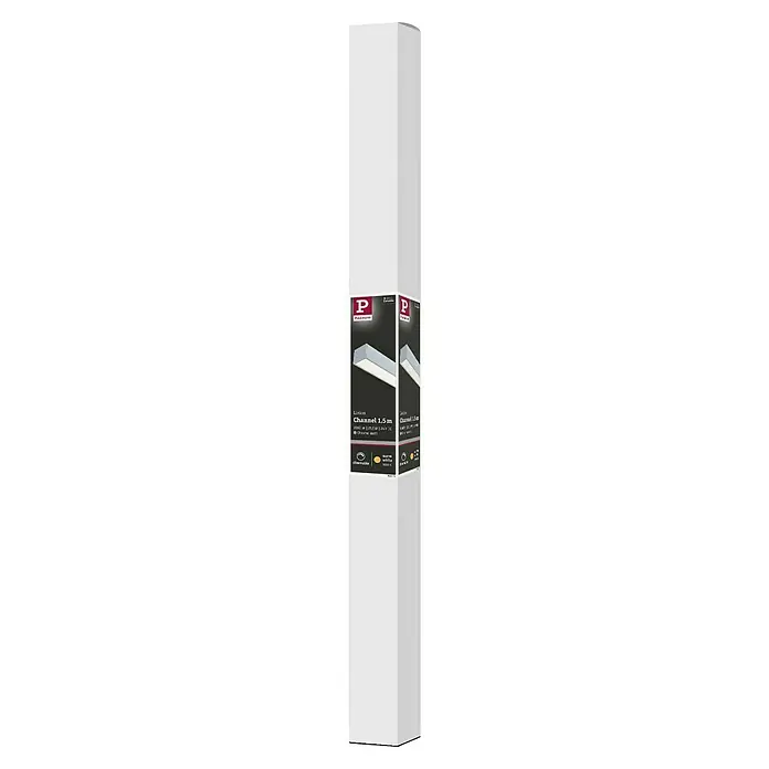 Paulmann Linion Lichtkanal - Warmweiß, Chrom matt, L x B x H: 150 x 4 x 4 cm - Eine Verpackung für Paulmann Linto Channel 1,5 m LED-Leuchten, perfekt für stilvolle Beleuchtung mit warmweißem Licht und matter Chromoberfläche.