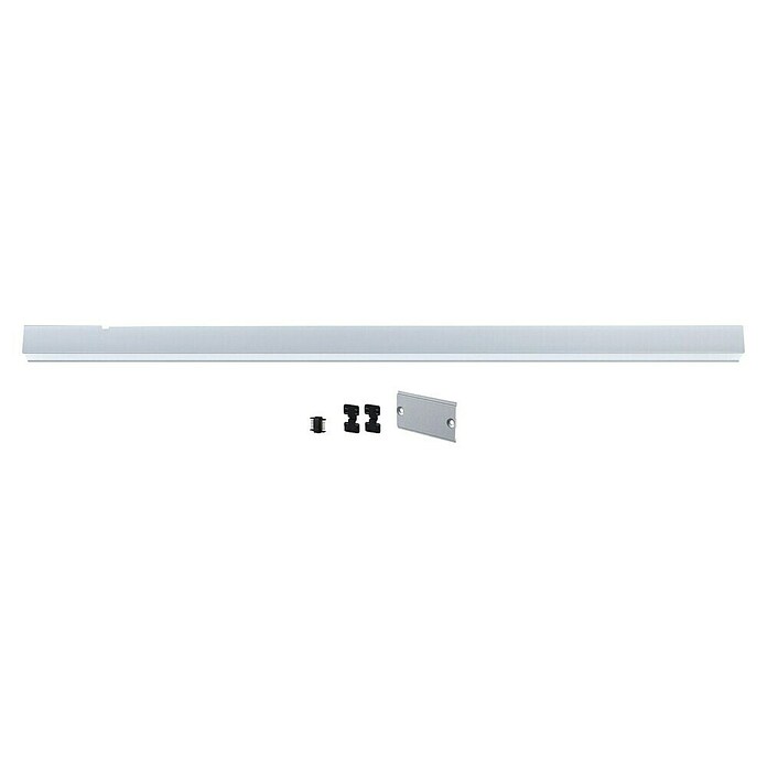 Paulmann Linion Stromeinspeisung Power Channel (100 x 4 x 4 cm, Chrom matt, Dimmbar) | BAUHAUS
