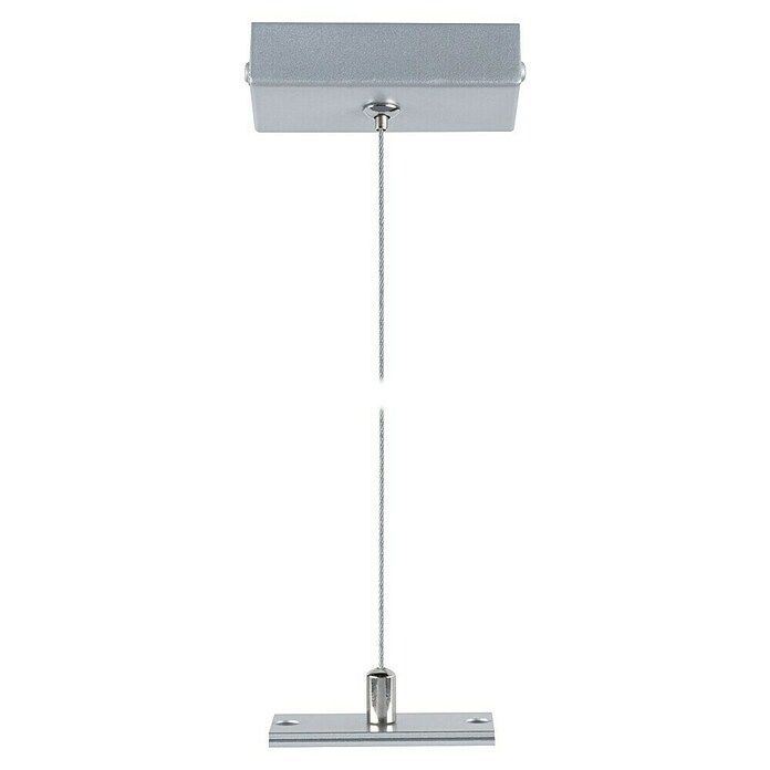 Paulmann Linion Abhängung Seil (L x B x H: 150 x 150 x 4 cm, Chrom matt) | BAUHAUS