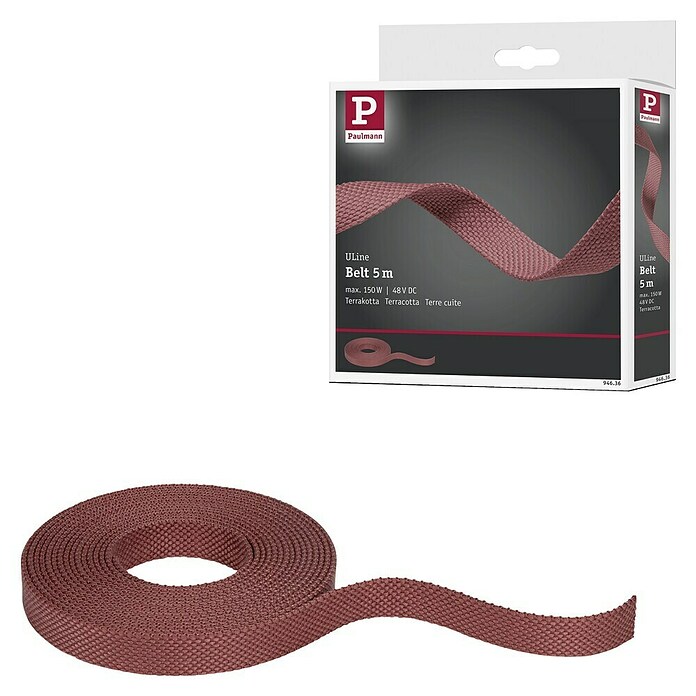 Paulmann ULine Gurtsystem (Länge: 5 m, Terracotta) | BAUHAUS