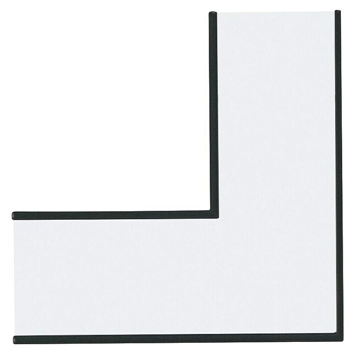Paulmann Linion Lichtkanal Ecke (Warmweiß, Signalschwarz, L x B x H: 10 x 10 x 4 cm) | BAUHAUS