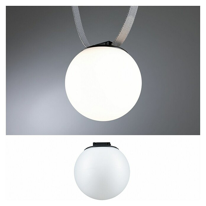 Paulmann ULine LED-Kugel Ball (8 W, Ø x H: 15 x 15,2 cm, Schwarz, Warmweiß) | BAUHAUS